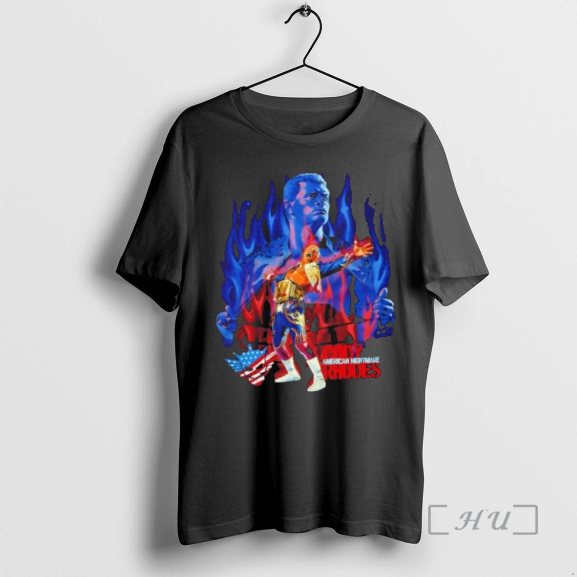 Officials American Nightmare Cody Rhodes Flames Graphic T-Shirts, Hoodie, Sweatshirt | CiraTrend.com