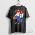 Officials Andrew Whitworth And Ryan Fitzpatrick Nebraska Cornhuskers Mascot T Shirt
