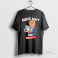 Officials Bigger Army 2027 Build It Trump T-Shirts, Hoodie, Sweatshirt | CiraTrend.com