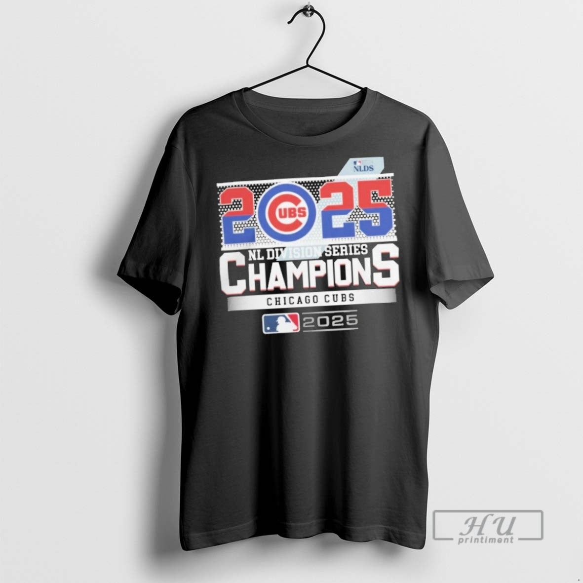 Officials Chicago Cubs 2025 Nl Division Series Champions T Shirt