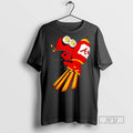 Officials Deadpool Minion Atlanta Braves Rocket Fly T Shirt