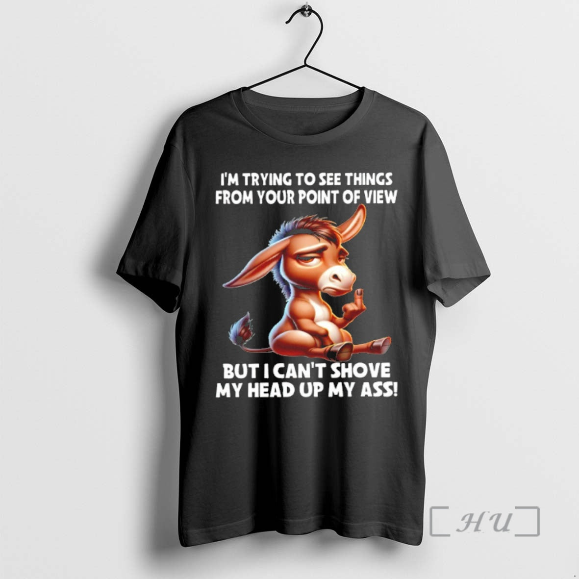 Officials Donkey Cute Im Trying To See Things From Your Point Of View But T-Shirts, Hoodie, Sweatshirt | CiraTrend.com