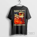 Officials Eagle Cooking Im Here To Grill Drink And Fck Somebodys Wife Usa Flag Tee