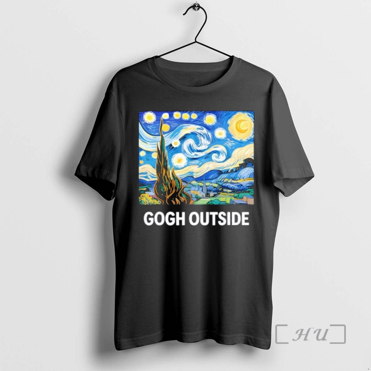 Officials Gogh Outside Starry Starry Night Vincent Van Gogh T-Shirts, Hoodie, Sweatshirt | CiraTrend.com