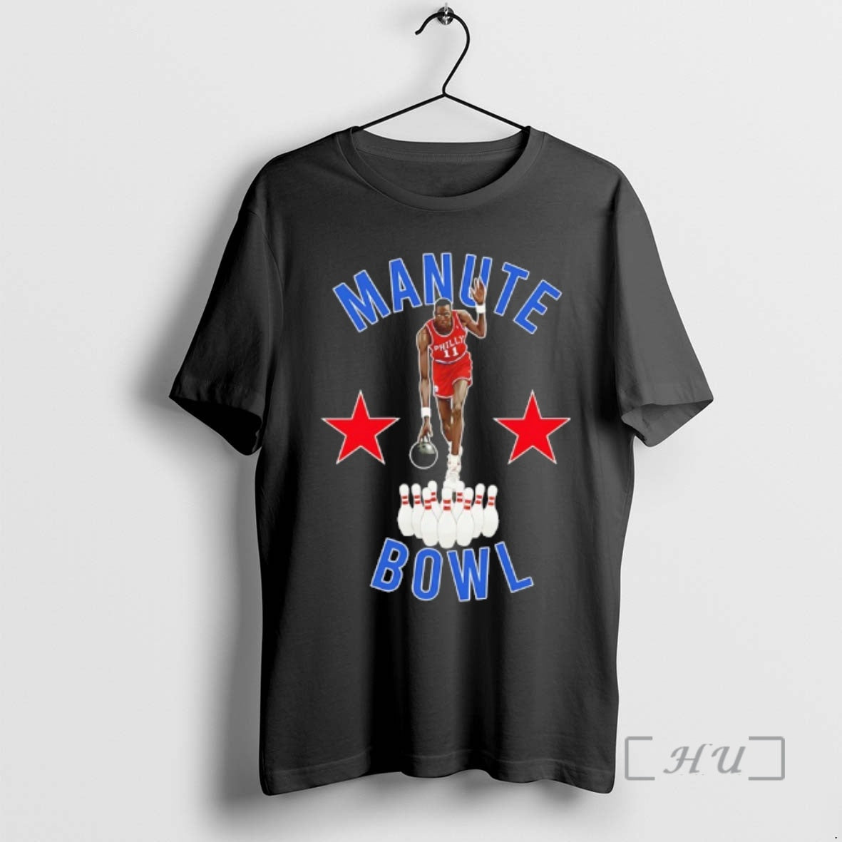 Officials Manute Bol Philadelphia 76ers Bowling Minute Manute T-Shirts, Hoodie, Sweatshirt | CiraTrend.com
