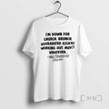 Officials Multipurpose Friend Im Down For Church Brunch Aggravated Assault Working Out Movies Whatever Premium T-Shirts,...