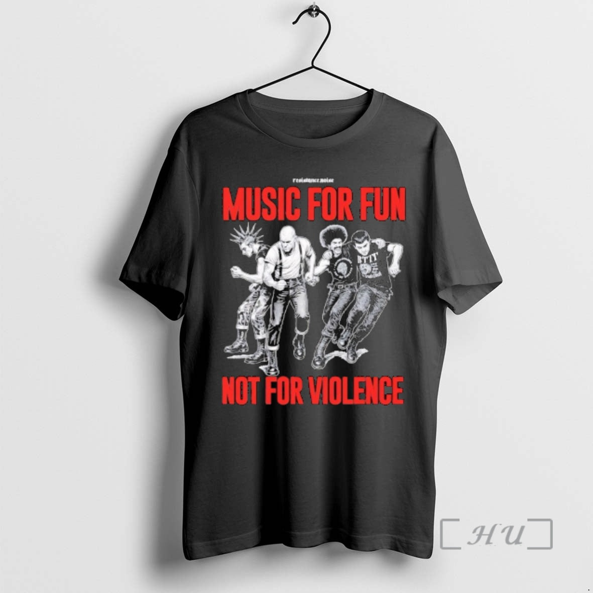 Officials Music For Fun Walclack Not For Violence T-Shirts, Hoodie, Sweatshirt | CiraTrend.com
