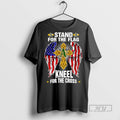 Officials Oakland Athletics Stand For The Flag Kneel For The Cross Tee Shirt