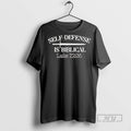 Officials Self Defense Is Biblical Luke 22 36 T Shirt