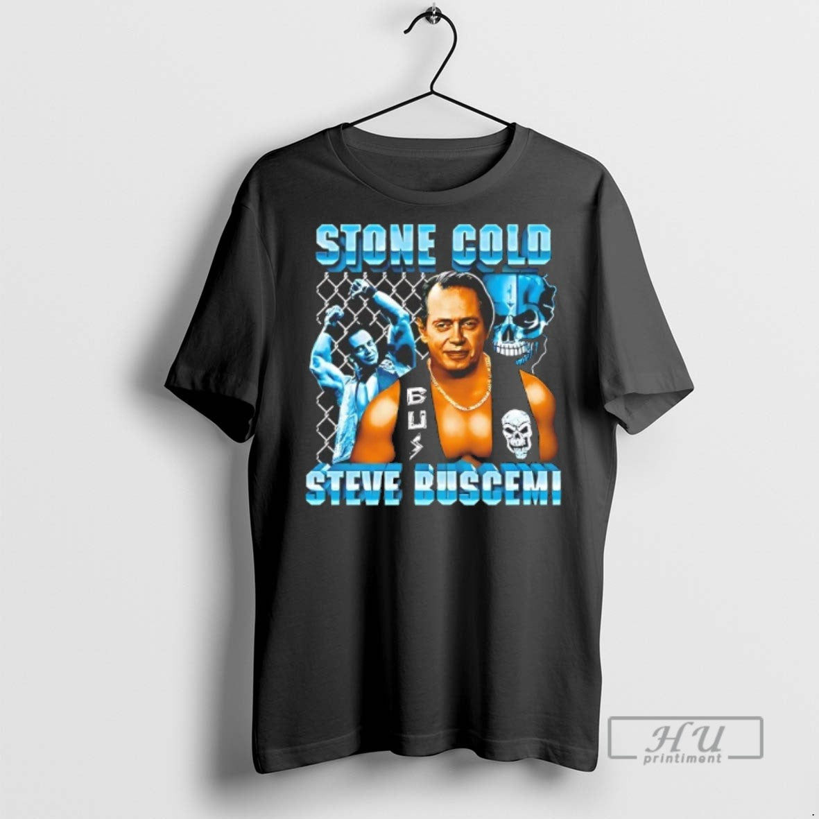 Officials Stone Cold Steve Buscemi Picture Collage Vintage T Shirt