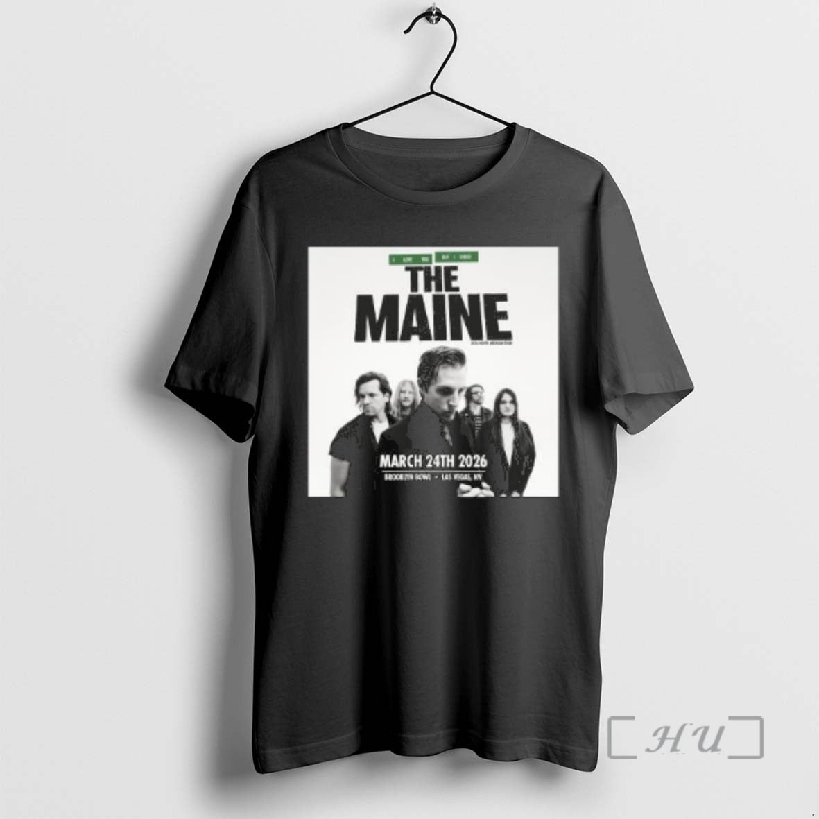 Officials The Maine Brooklyn Bowl Las Vegas Nv Mar 24 2025 Circle Black Premium T-Shirts, Hoodie, Sweatshirt | CiraTrend.com