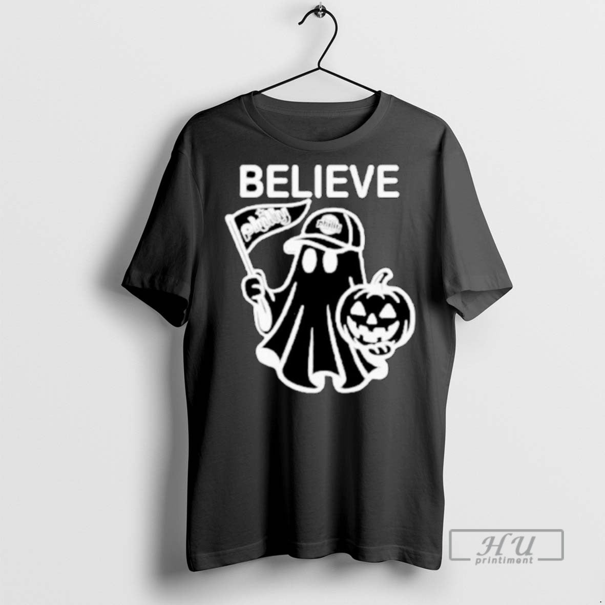 Officials Trending Believe Philly Halloween Ornaments Tee Shirt