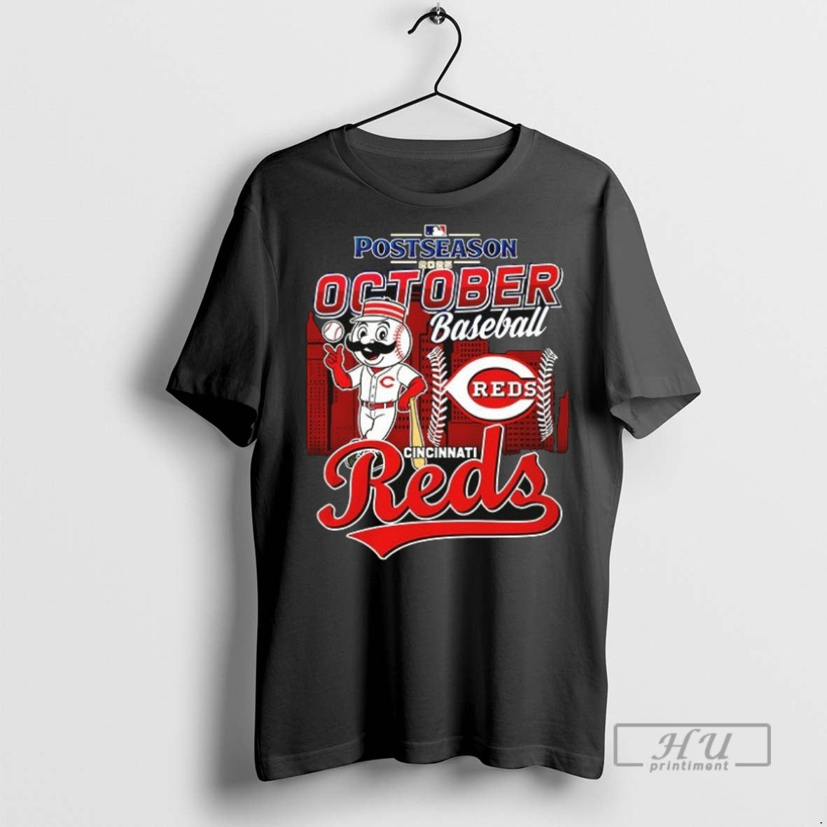 Officials Trending Cincinnati Reds October Baseball Postseason 2025 Ceramic Ceramic And Classic Dad Cap Tee