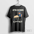 Officials Trending Dan Campbell 4th Down And Fk It Ceramic Ceramic And Classic Dad Cap