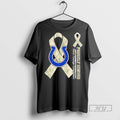 Officials Trending Proudly Served Honor Courage Commitment Indianapolis Colts Football Tee Shirt
