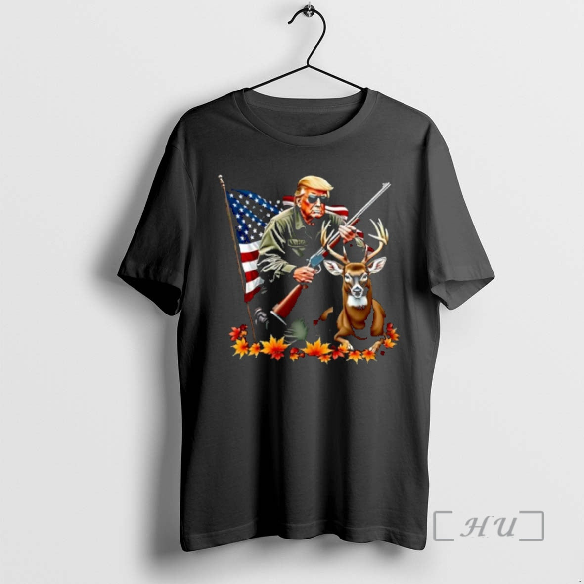 Officials Trump Hunting Deer American Flag T-Shirts, Hoodie, Sweatshirt | CiraTrend.com