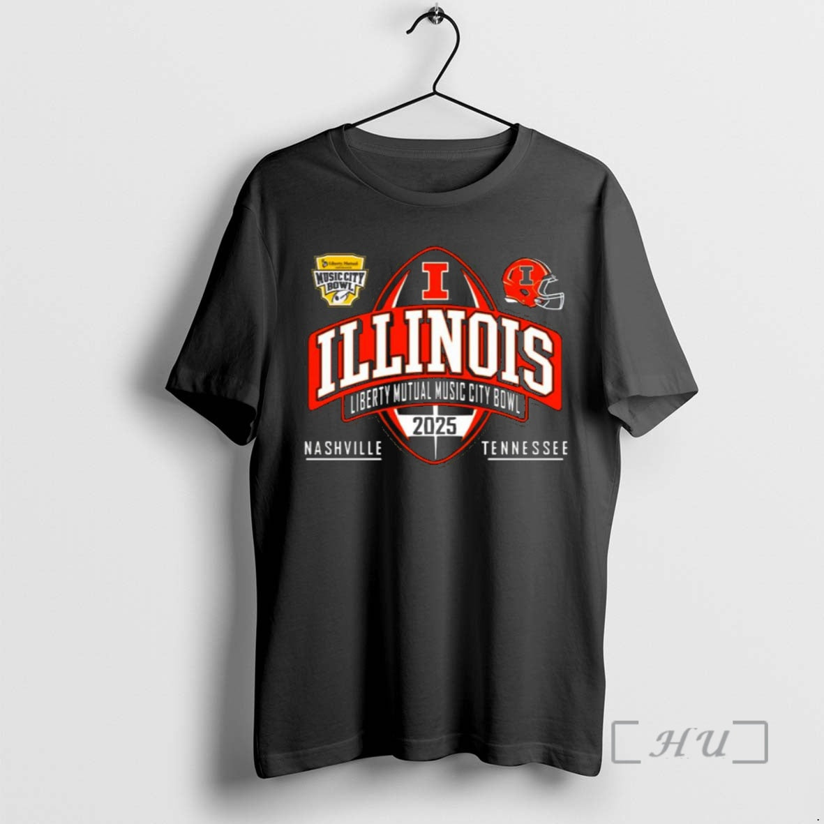 Officials Illinois Football Adult 2025 Music City Bowl T-Shirts, Hoodie, Sweatshirt | CiraTrend.com