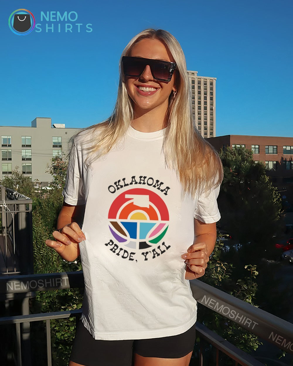 Oklahoma Pride y’all state shirt