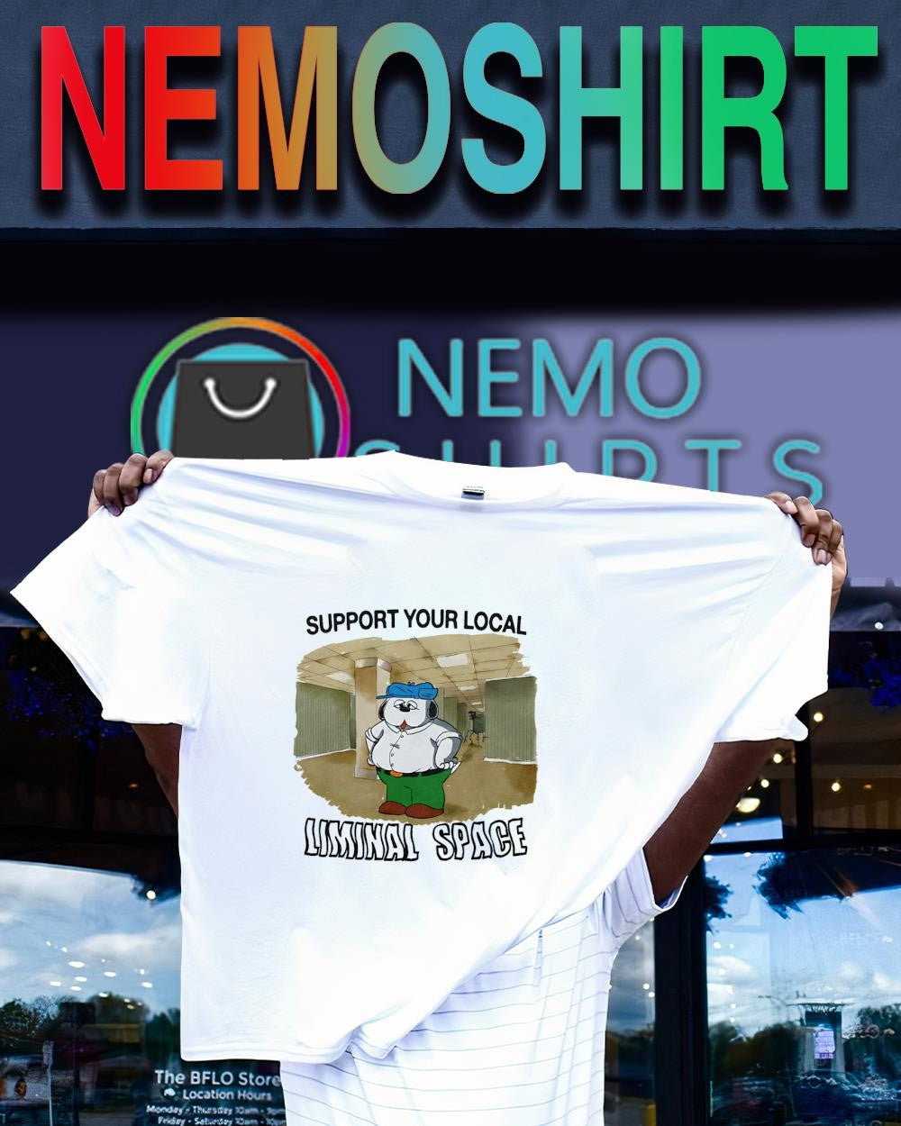 Olaf support your local Liminal Space shirt
