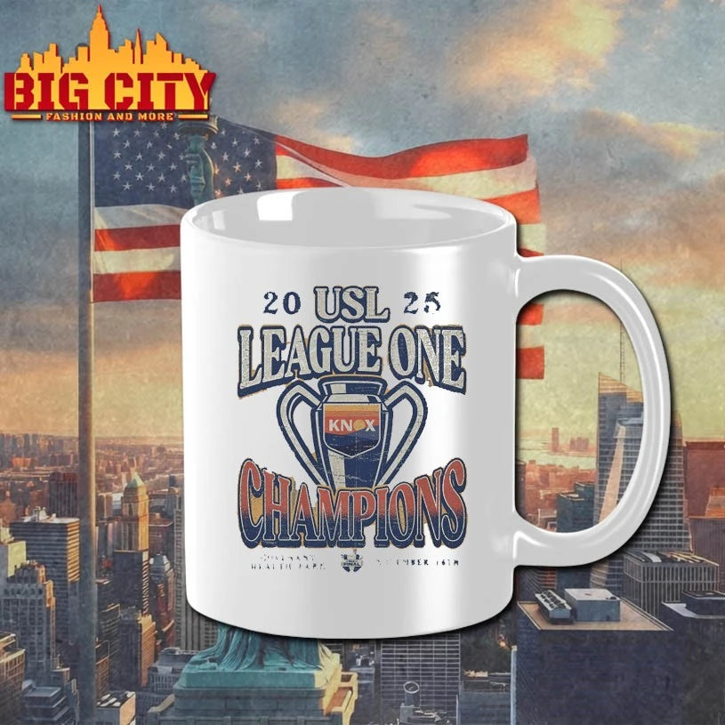 One Knoxville SC 2025 USL League One Final Champions Trophy shirt