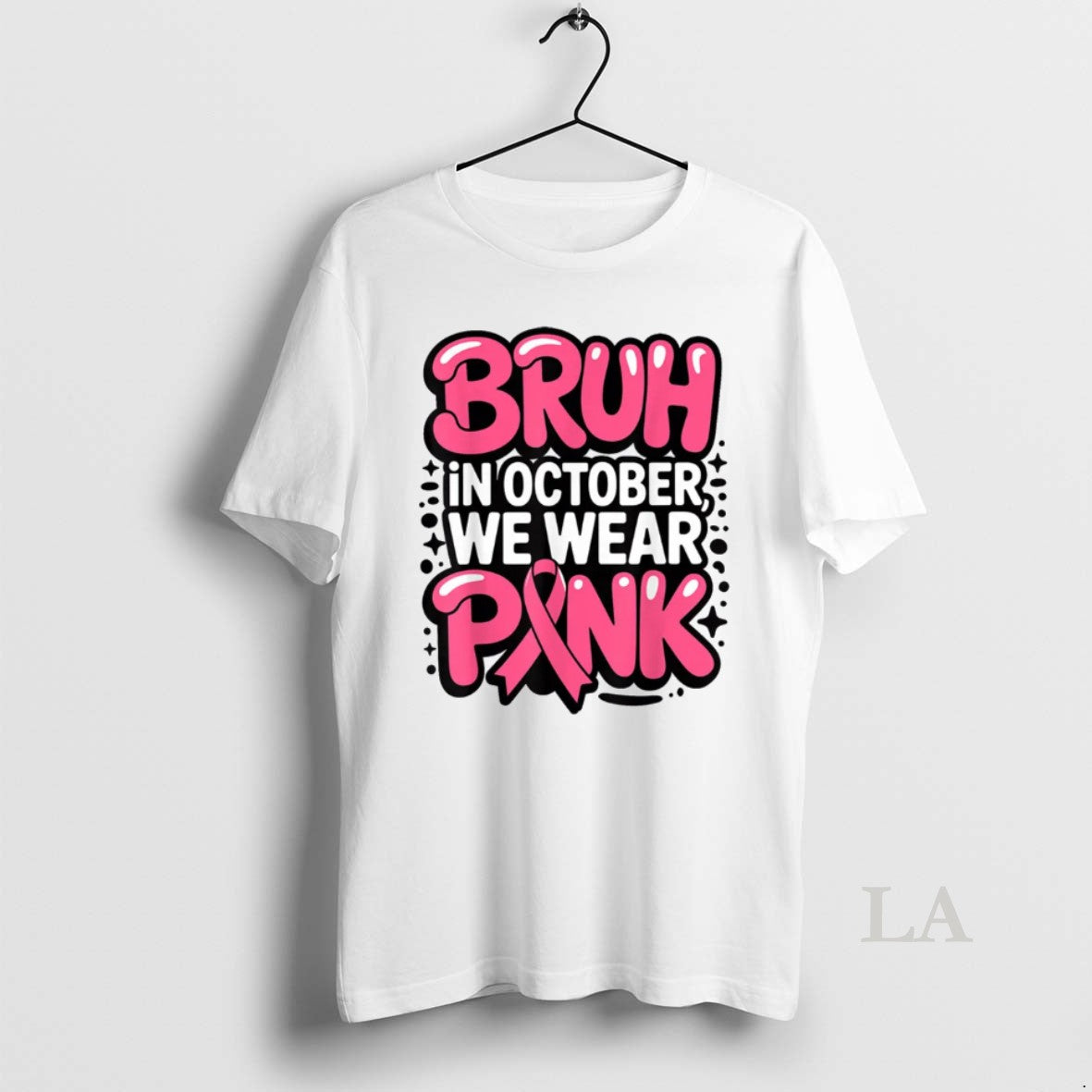Original Breast Cancer Bruh In October We Wear Pink