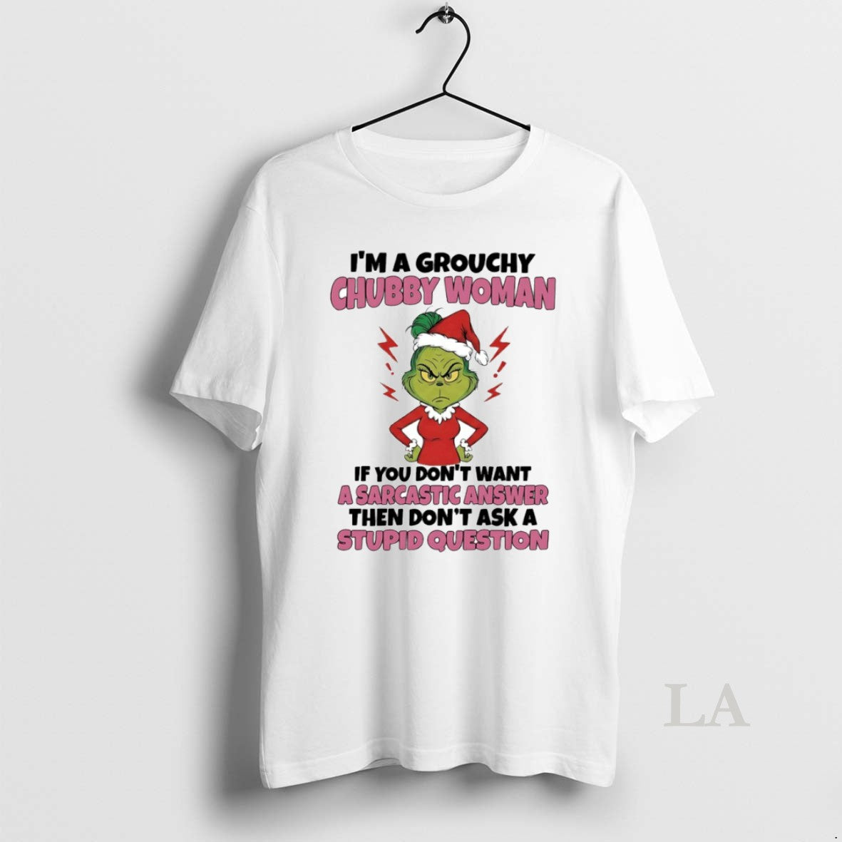 Original Grinch Im A Grouchy Chubby Woman Circle T-Shirts, Hoodie, Sweatshirt | CiraTrend.com