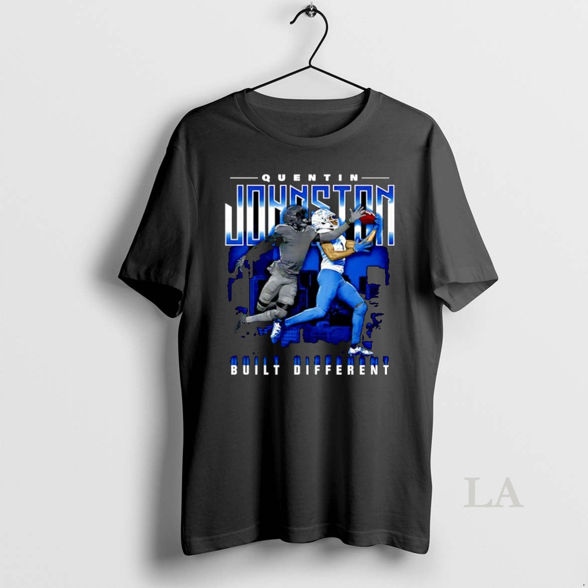 Original Quentin Johnston Los Angeles Chargers Built Different Skyline City T-Shirts, Hoodie, Sweatshirt | CiraTrend.com