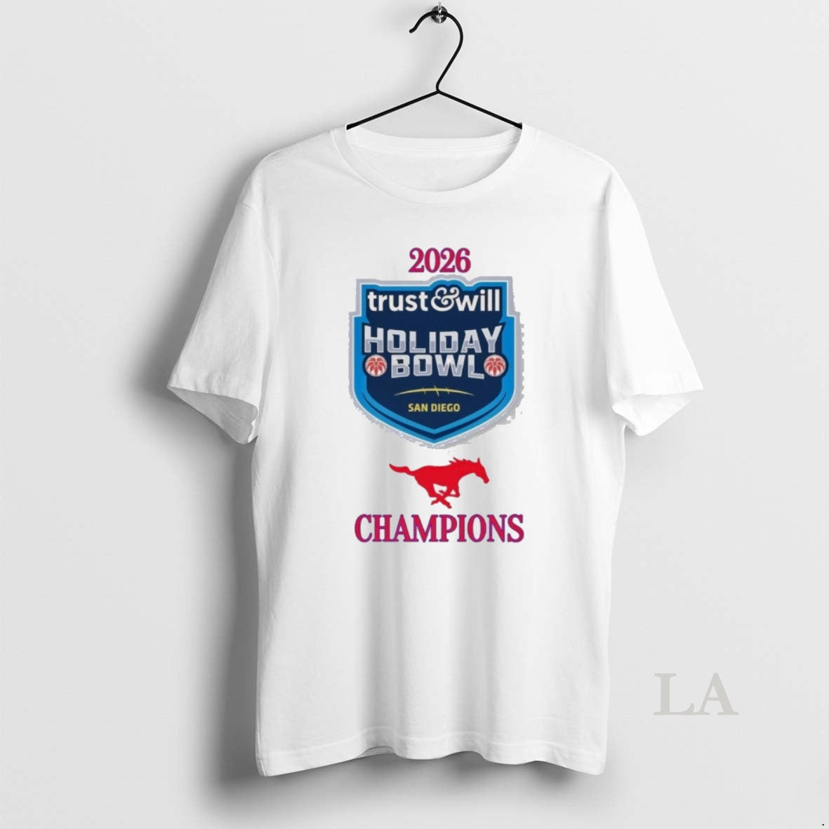 Original Smu Mustang 2026 Trust And Will Holiday Bowl Champions Logos T-Shirts, Hoodie, Sweatshirt | CiraTrend.com