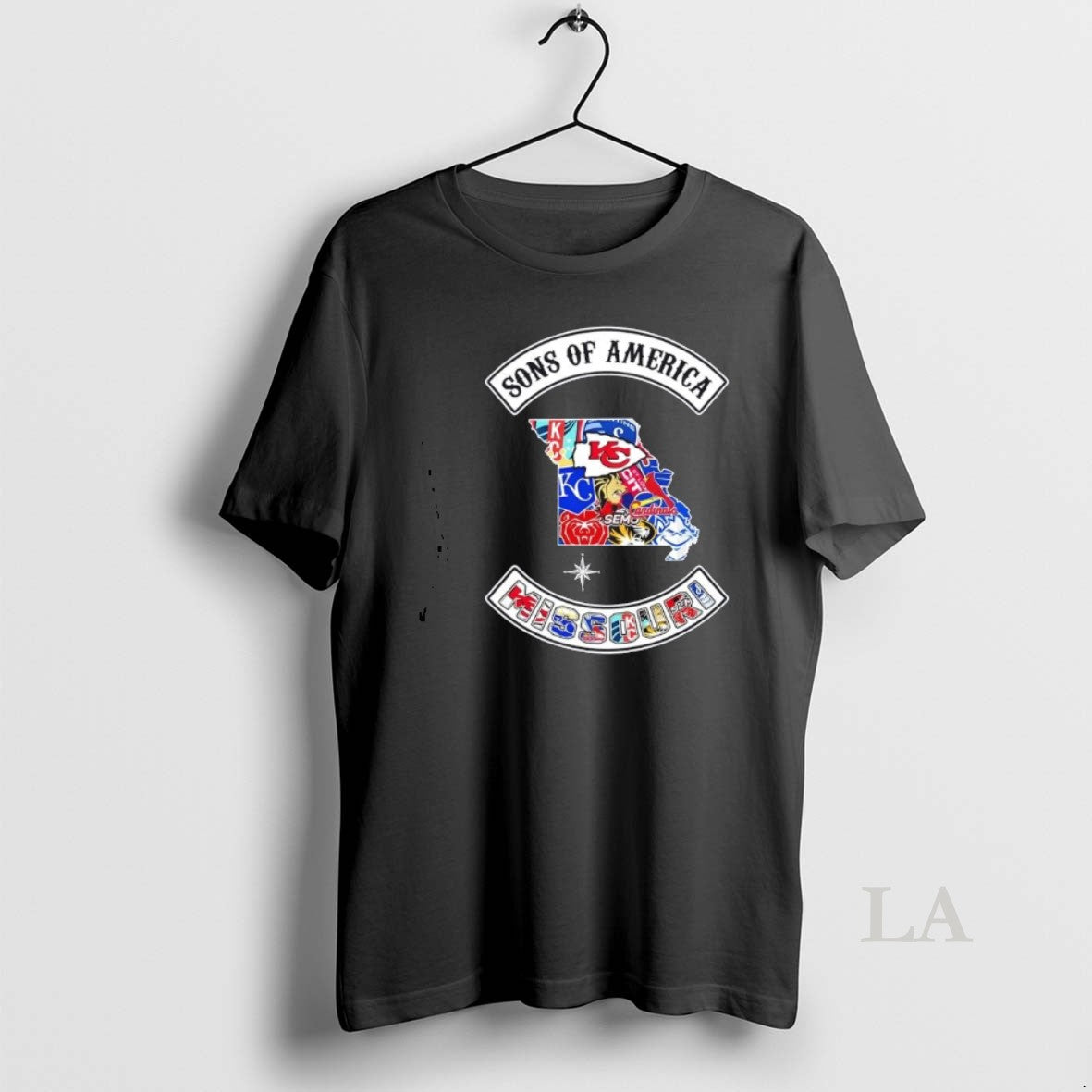 Original Son Of America Missouri Map Sports Logos Combine T-Shirts, Hoodie, Sweatshirt | CiraTrend.com