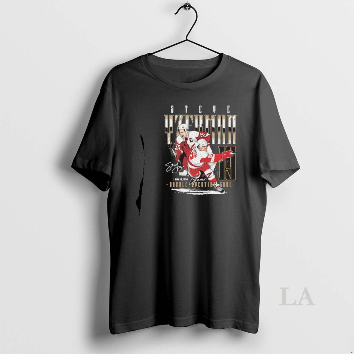 Original Steve Yzerman 10 Game 7 1996 Double Overtime Goal Signature T-Shirts, Hoodie, Sweatshirt | CiraTrend.com