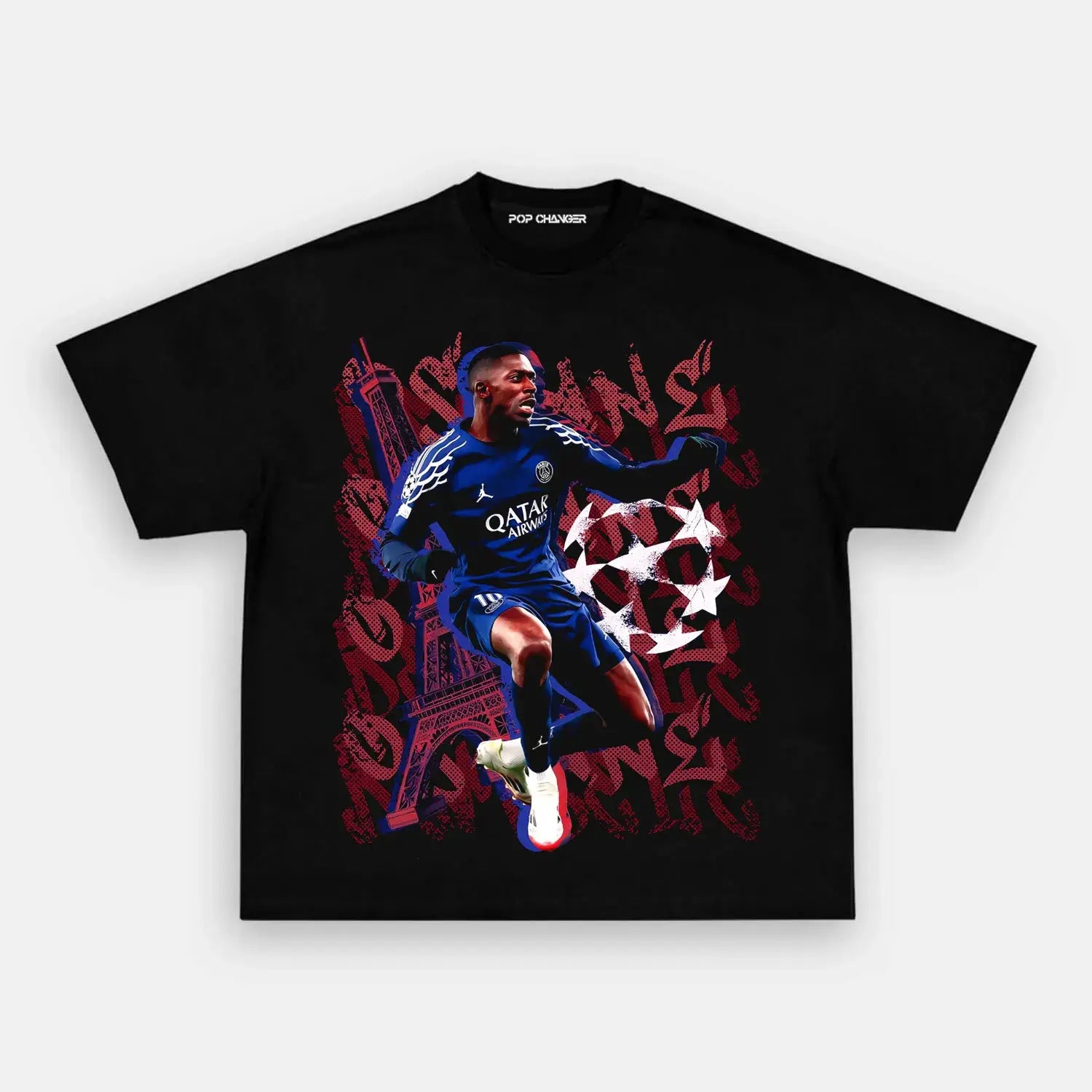 Ousmane DembÃ©lÃ© V5 TEE Hoodie, Sweatshirt | CiraTrend.com (Image 1)