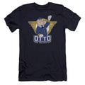 Airplane Otto Premium Bella Canvas Slim Fit Mens T Shirt Navy Hoodie, Sweatshirt | CiraTrend.com