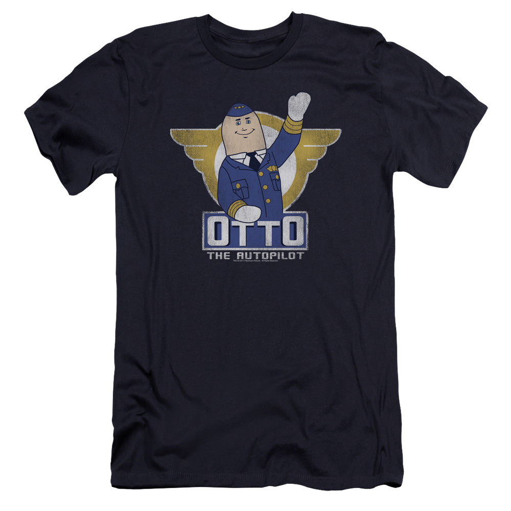 Airplane! OTTO The Autopilot Premium Bella Canvas Slim Fit Mens T Shirt Navy Blue Hoodie, Sweatshirt | CiraTrend.com