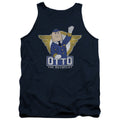 Airplane! OTTO The Autopilot Mens Tank Top Shirt Navy Blue Hoodie, Sweatshirt | CiraTrend.com