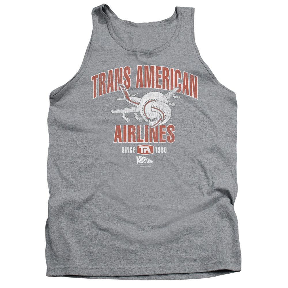 Airplane Trans American Mens Tank Top Shirt Athletic Heather Hoodie, Sweatshirt | CiraTrend.com (Image 2)