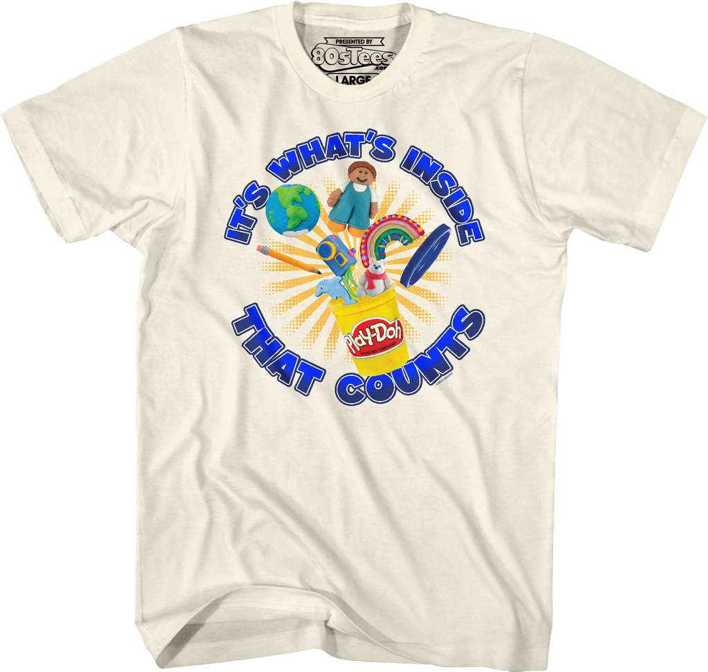 It's What's Inside That Counts Play-Doh T-Shirt Hoodie, Sweatshirt | CiraTrend.com (Image 5)