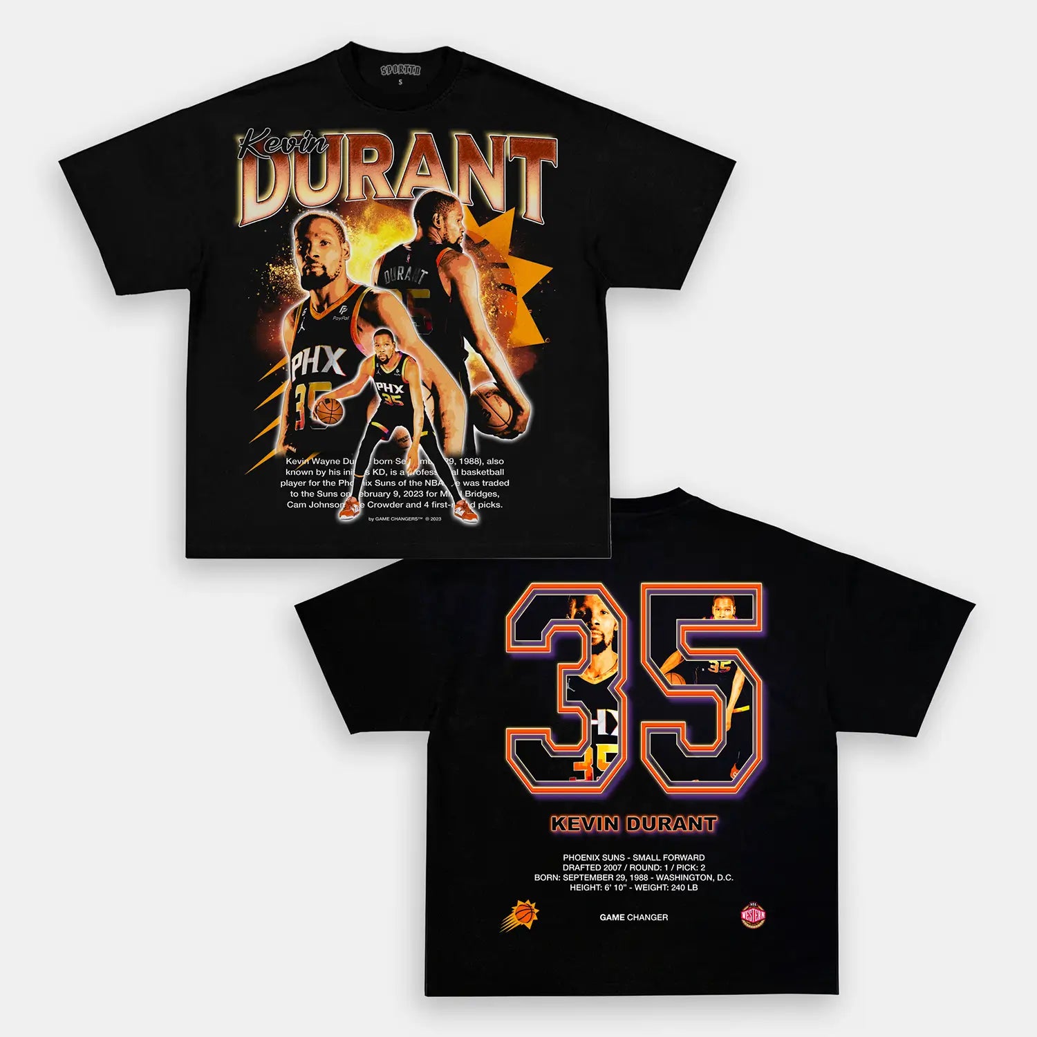 PHX KEVIN DURANT TEE Hoodie, Sweatshirt | CiraTrend.com (Image 5)