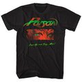 Poison Mens S/S T-Shirt - Open Up And Say Ahh - Solid Black Hoodie, Sweatshirt | CiraTrend.com