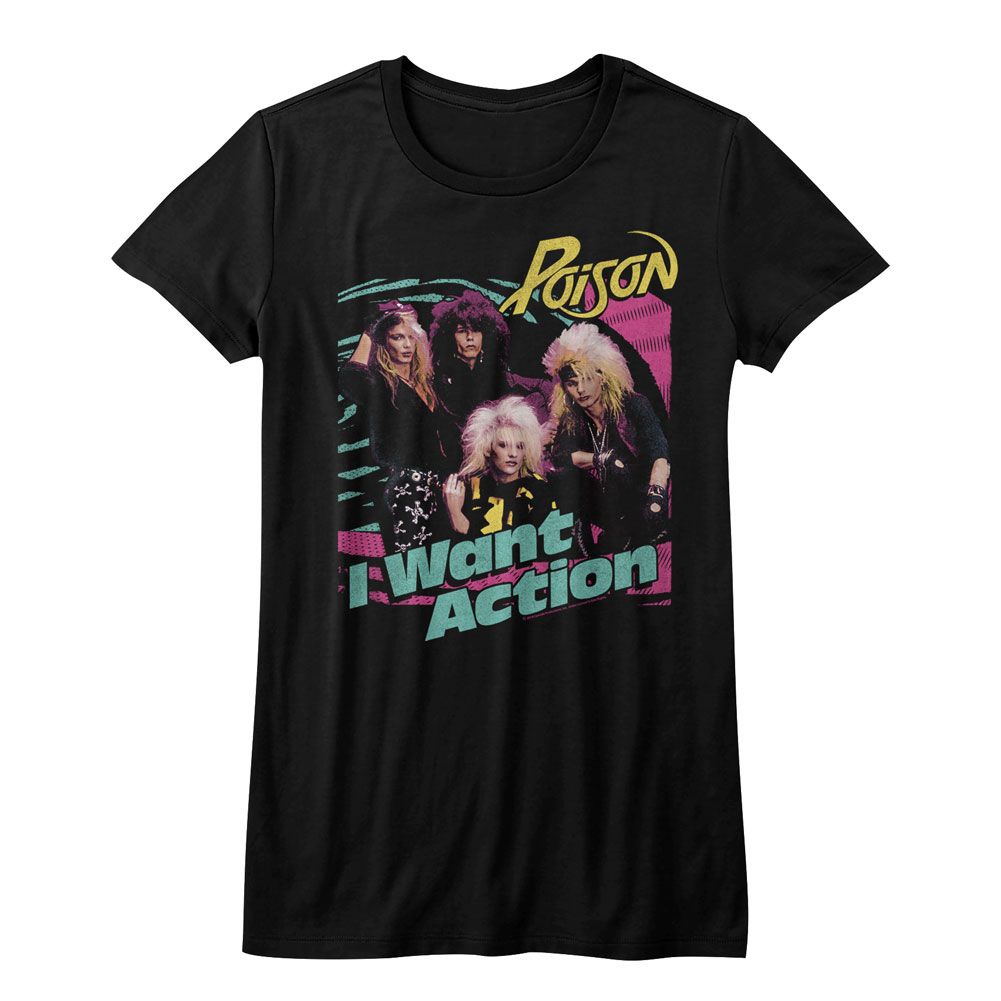 Poison Bright Action Official Ladies T-Shirt Hoodie, Sweatshirt | CiraTrend.com