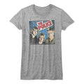 The Police Girls Juniors S/S T-Shirt - Comic-Ish - Heather Gray Heather Hoodie, Sweatshirt | CiraTrend.com