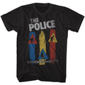 The Police Mens S/S T-Shirt - Synchro - Solid Black Hoodie, Sweatshirt | CiraTrend.com