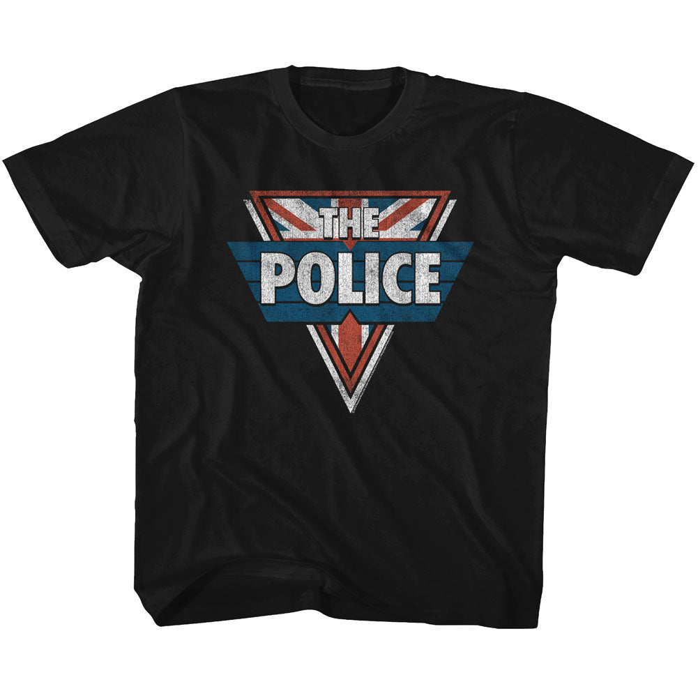 The Police Toddler S/S T-Shirt - The Police - Solid Black Hoodie, Sweatshirt | CiraTrend.com