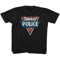 The Police Youth S/S T-Shirt - The Police - Solid Black Hoodie, Sweatshirt | CiraTrend.com