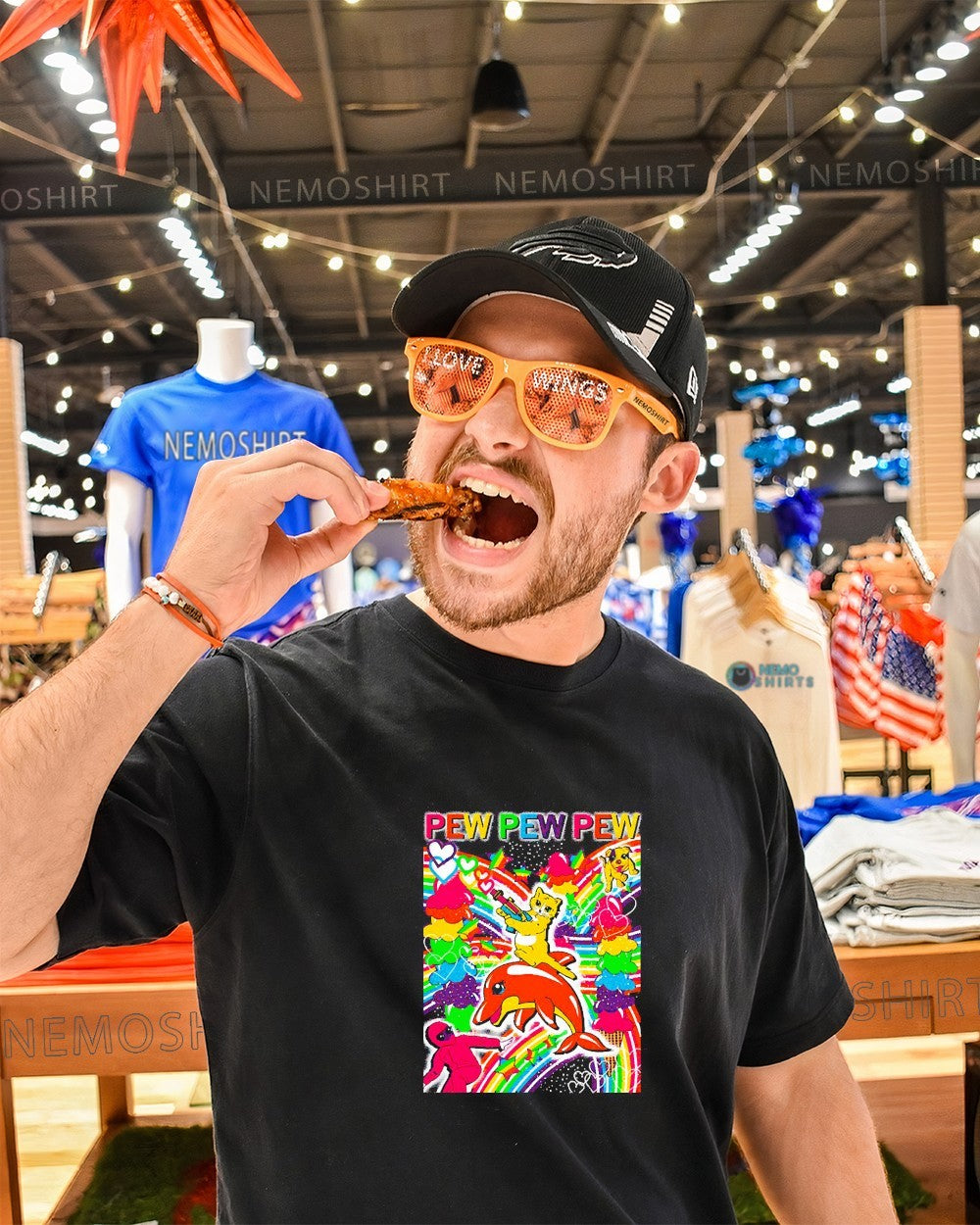 Pew Pew Pew with Pride shirt