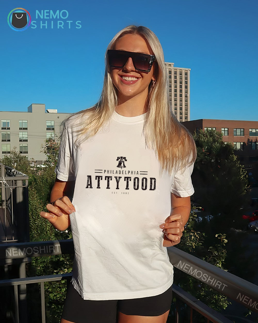 Philadelphia Liberty Bell Attytood est 1682 shirt