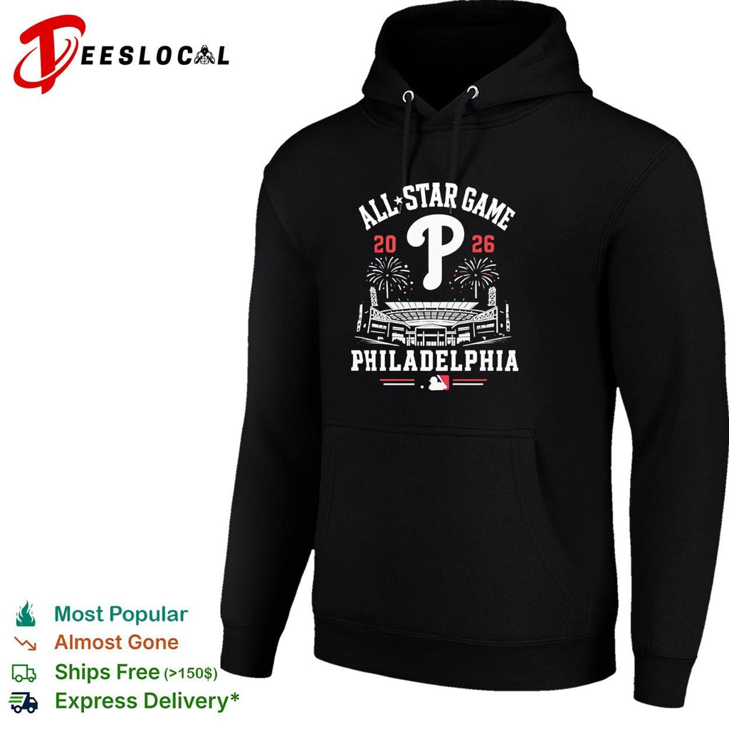 Philadelphia Phillies 2026 All Star Game MLB Stadium Fireworks shirt