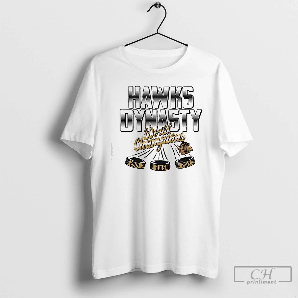 Premium Chicago Blackhawks Hawks Dynasty 2010 2015 2013 World Champions T-Shirts, Hoodie, Sweatshirt | CiraTrend.com