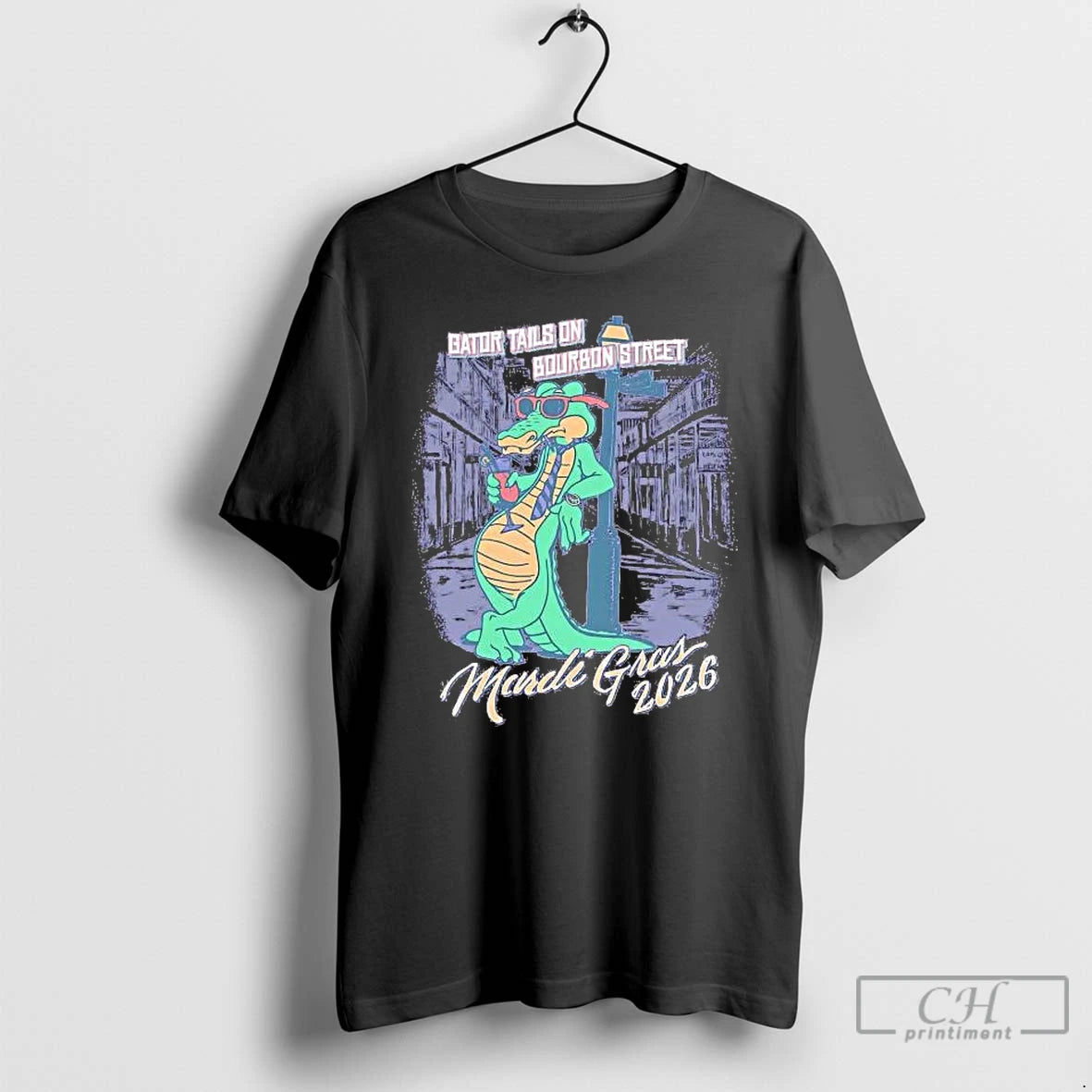 Premium Gator Tails On Bourbon Street Mardi Gras 2026 T-Shirts, Hoodie, Sweatshirt | CiraTrend.com