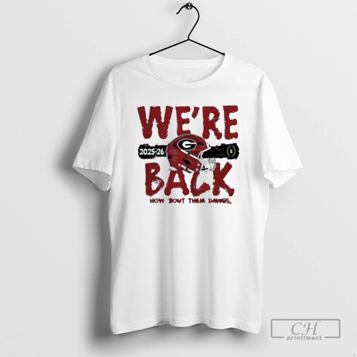 Premium Georgia Bulldogs Were Back 2025 2026 Cfp Bound Helmet Shirt Sweater Hoodie, Sweatshirt | CiraTrend.com