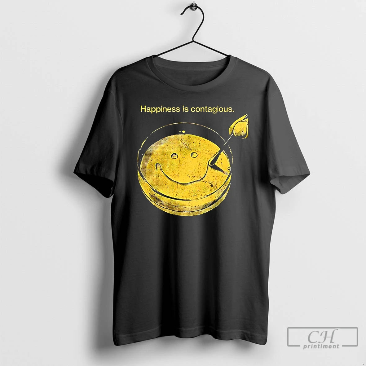 Premium Happiness Is Contagious Vintage Sci Fi T-Shirts, Hoodie, Sweatshirt | CiraTrend.com